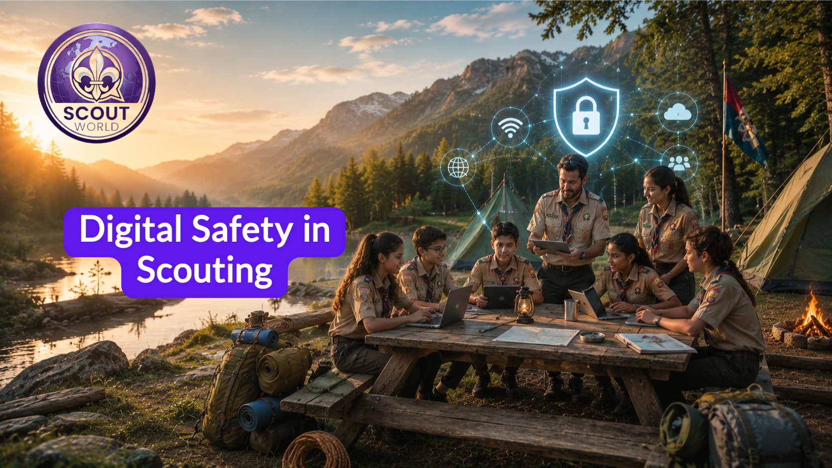 WAGGGS Guide: How to keep people safe online?